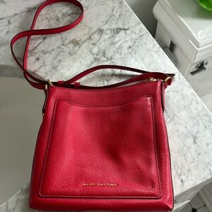 Marc Jacobs cross body bag, red. Immaculate. Never used.